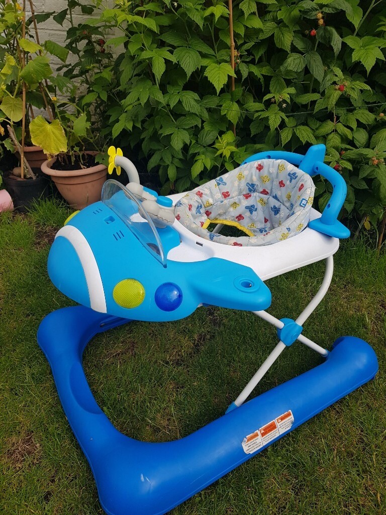 mothercare aeroplane baby walker